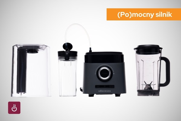 Mocny silnik blender Kohersen