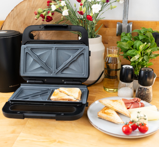 Grill elektryczny Kohersen Black Matt NX Ceramic Smart