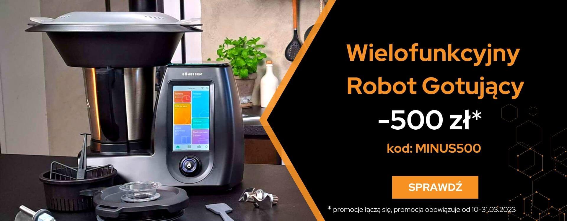 Wielofunkcyjny robot kuchenny z funkcją gotowania Kohersen CY021