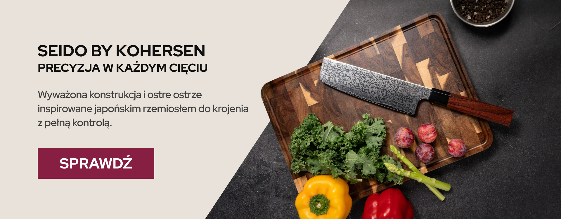 Seria noży SEIDO