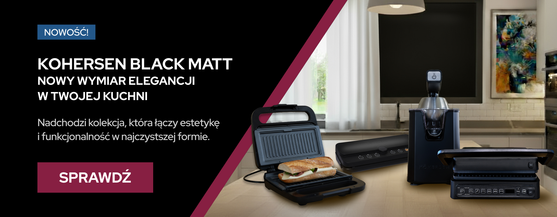 Kohersen seria Black Matt