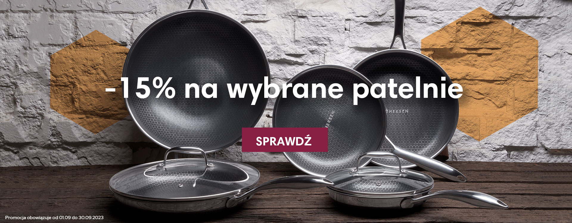 Nawet do -15% na wybrane patelnie Kohersen 