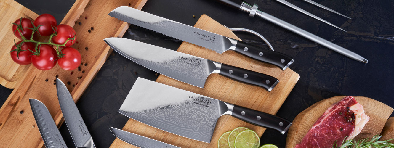 Nóż do chleba BREAD KOHERSEN Elegance EBONY WOOD 22,9 cm